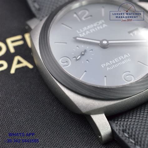 panerai tutto grigio|Panerai Luminor Marina TuttoGrigio (PAM01662) .